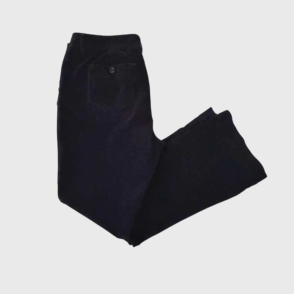 Eddie Bauer Corduroy Bootcut Pants Womens Size 18 Tall Work Dark Academia Casual - Picture 2 of 15
